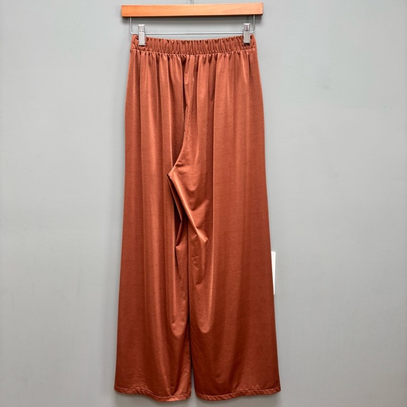 Uniqlo Satin Jersey Wide Leg Pants XS - Picture 6 of 7